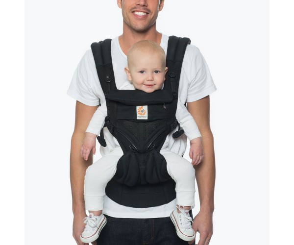 ERGOBABY Porte-Bébé OMNI 360 Cool Air Mesh - Noir Onyx