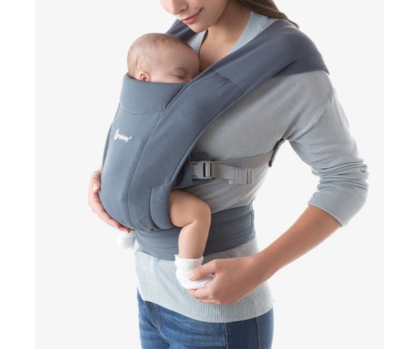 ERGOBABY - Porte Bébé Nouveaux Né Embrace Bleu