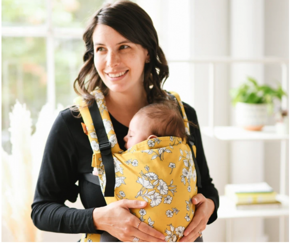 TULA - Porte Bébé Free To Grow Baby Carrier Blanche