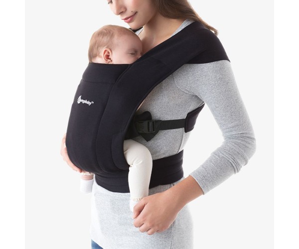 ERGOBABY - Porte Bébé Nouveaux Né Embrace Noir