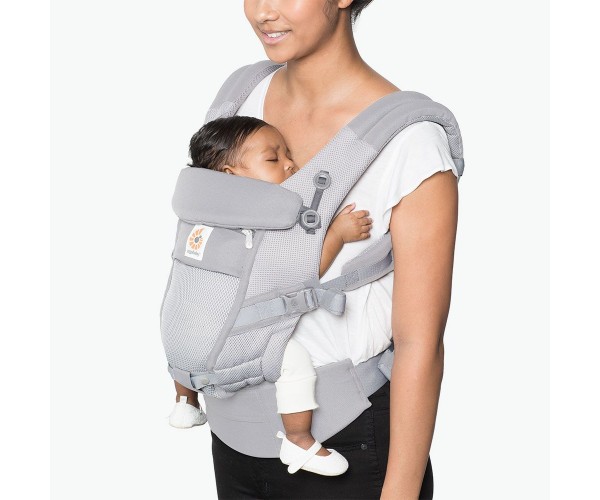 ERGOBABY - Porte Bébé ADAPT Cool Air Mesh Gris Perle