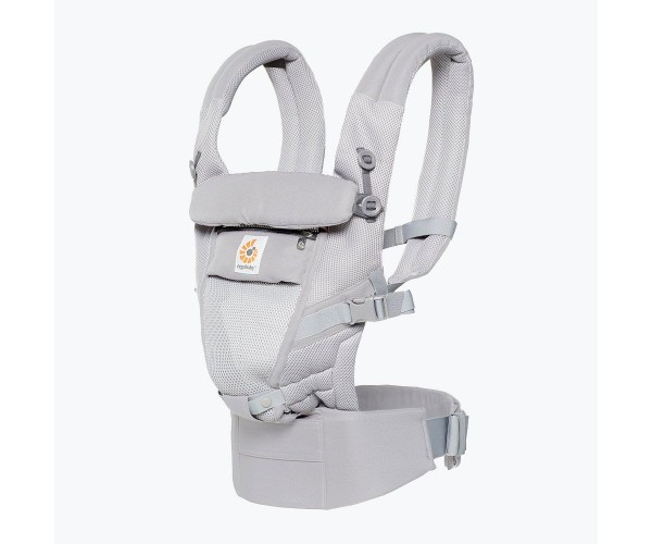 Ergobaby Porte Bebe Adapt Cool Air Mesh Gris Perle