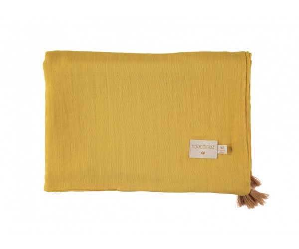 NOBODYNOZ - Treasure summer Blanket 100X70 Farniente Yellow