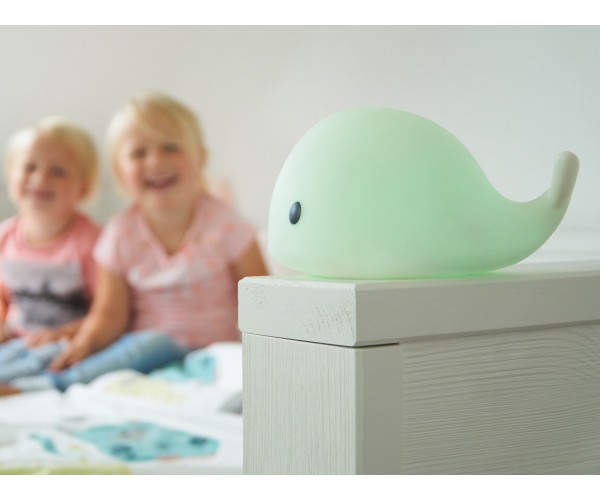 Veilleuse Baleine Moby rechargeable - Flow