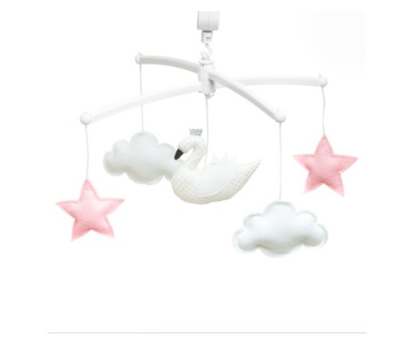 Mobile Cygne Chamallow - Pouce et Lina