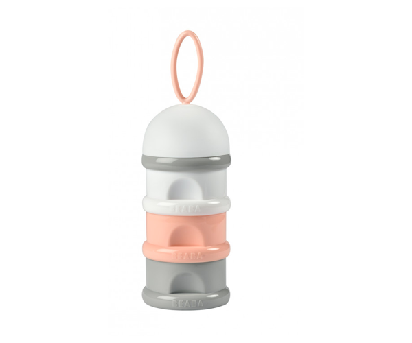 Boîte doseuse de lait empilable nude