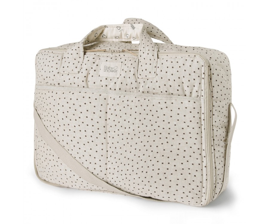 Babyshower valise de maternit Juliet moka ministar